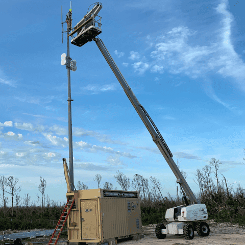 Restoring Critical Communications After Hurricane Dorian